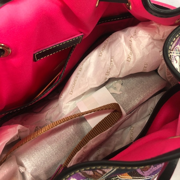 2022 Disney Parks Dooney & Bourke The Rescuers Cinch Drawstring Bag (B) - NEW - Picture 4 of 4